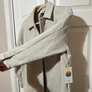 vuori womens daydream shacket small NWT